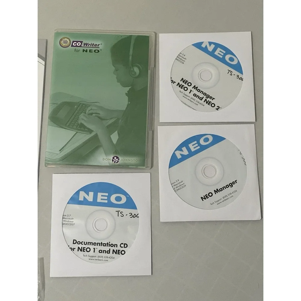 New AlphaSmart NEO2 Word Processor USB CABLE W/ Text To Speech Module